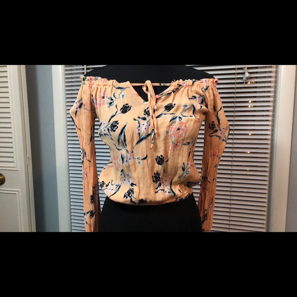 Beautiful orange blouse